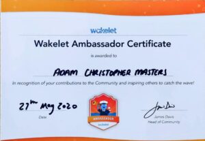 Wakelet Ambassador (May 2020)