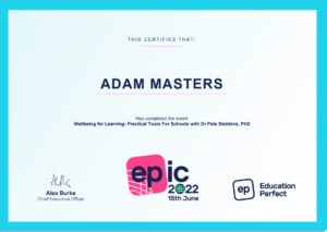 Epic 2022 with Education Perfect