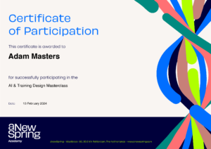 AI & Training Design Masterclass, (Feb, 2024)