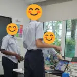 Final stage with the first VEX junior competition