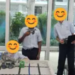 Final stage with the first VEX junior competition