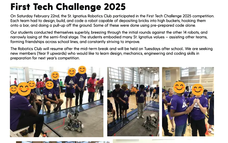 First Tech Challenge 2025