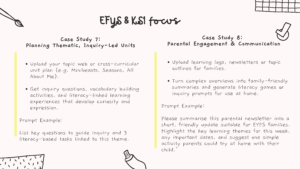 EYFS Explore NotebookLM's potential to enhance T&L